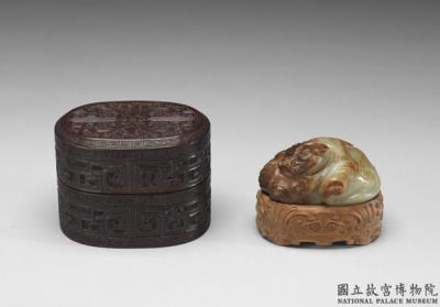 图片[3]-Jade paperweight in the shape of a beast, Qing dynasty (1644-1911)-China Archive